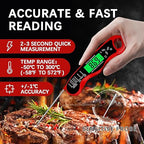 Meat Thermometer Digital，IP67 Waterproof Cooking Thermometer - Image 2