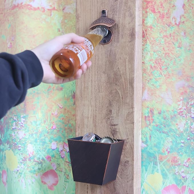 24 PCS Bulk Beer Bottle Opener Wall Mount Rustproof - Image 3