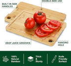 3PCS Bamboo Cutting Board Set - Image 3