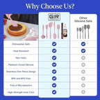 GIR 5-Piece Silicone Kitchen Utensils Set, Non-Toxic Cooking Utensils - Image 8