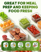 KEMETHY 60 PCS Food Storage Containers - Image 6