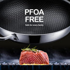 DOTCLAD Wok pan, Hybrid 13 inch Wok - Image 3