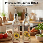 Topadorn 17 oz Olive Oil Dispenser Bottle Set - Image 7