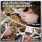 TIJERAS Kitchen Scissors Set Black - Image 3
