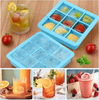 2 Pack Silicone Ice Cube Tray, Small Ice Trays - Image 2