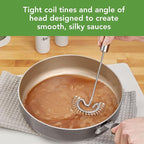 Tovolo Spiral Whisk Stainless Steel 10” Sauce and Gravy Whisk - Image 2