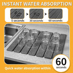 Stone Dish Drying Mat for Kitchen Counter - Image 2