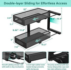 Under Sink Organizer, Height Adjustable Organization and Storage Series - Image 2