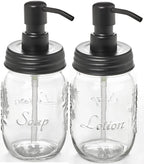 Mason Jar Soap and/or Lotion Dispenser by Industrial+Rewind