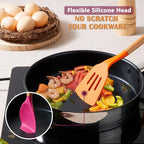 E-far Silicone Cooking Utensils Set, 5-Piece Kitchen Utensils Set - Image 4