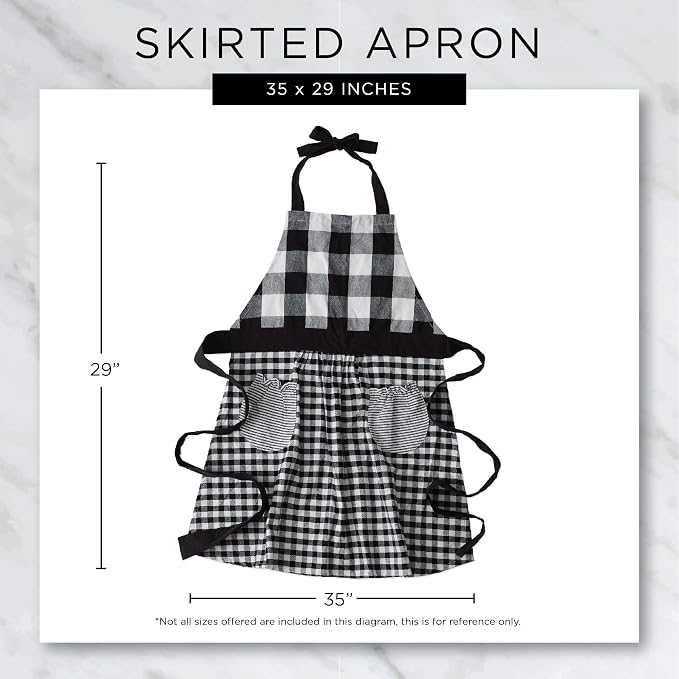 DII Women's Spring & Summer Apron Collection Adjustable, Two Large Pockets & - Image 7