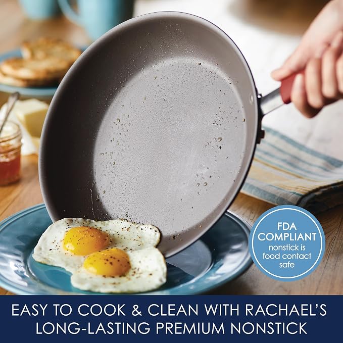 Rachael Ray - 87630 Rachael Ray Cucina Hard Anodized Nonstick Cookware Pots and - Image 3