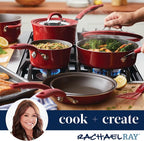 Rachael Ray Cook + Create Nonstick Cookware/Pots and Pan Set, 10 Piece - Image 18