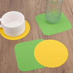 4pcs Rubber Jar Opener, 2 Round & 2 Square Rubber Bottle Opener Pads Non-Slip - Image 3