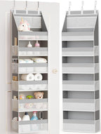 Criusia Over The Door Organizer, Heavy-Duty 6-Shelf Hanging Storage by Criusia