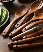 Wooden Kitchen Utensils Set - Image 5