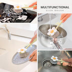 Vigar Florganic Daisy-Shaped Dish Brush - Image 5