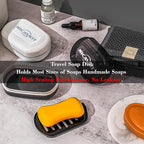 2Pack Travel Soap Container, Leakproof Travel Soap Box Bar Soap Dish Case - Image 5