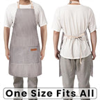 BeLuyi 2 Pack Adjustable Bib Apron - Image 5