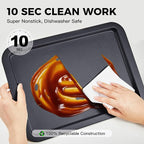HONGBAKE XL Large Baking Sheet Set-19x13.25 in, Large Cookie Sheet Pan - Image 5