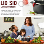 Lid Sid: Pot Lid Lifter | Pot Lid Holder that Keeps Pot from Boiling over | - Image 2