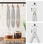 Hotec Mini Silicone Kitchen Tongs - Image 5