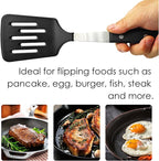 Stainless Steel Cooking Slotted Turner - Image 6