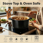 Gotham Steel 5 Qt Lightweight Dutch Oven Pot - Image 7