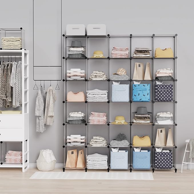 HOMIDEC Closet Organizers and Storage, 16 Cube Storage Organizer, Portable - Image 2