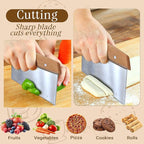 Multipurpose Bench Scraper, Dough Scraper and Dough Cutter - Image 3