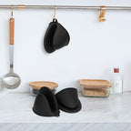 tifanso Silicone Oven Mitts Pot Holders Sets - Image 5