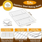 P&P CHEF 10.4 Inch Baking Sheet Pan - Image 3