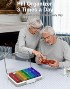 CTIME 4-Tier XL Medicine Organizer - Image 3
