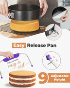 Kootek 700pcs Cake Decorating Kit, Baking Supplies - Image 3