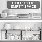 Simple Houseware Expandable Stackable Cabinet and Counter Shelf Organizer - Image 5