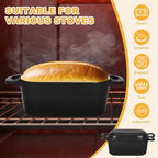 Oval Enameled Dutch Oven for Bread Baking - Image 3
