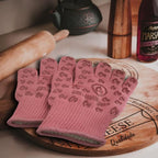 Grill Armor Oven Gloves with Fingers – 932°F Heat, Fire & Cut Resistant Mitts - Image 3