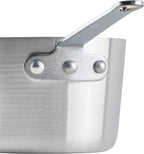 Winco Heavy-Duty Aluminum Tapered Sauce Pan, 1.5 Quart - Image 4