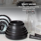 T-fal Ingenio Nonstick Cookware Set, Oven Broiler Safe 500F, Pots and Pans - Image 4