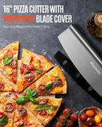 Mooues Pizza Peel Aluminum Pizza Spatula, Metal Pizza Paddle - Image 3