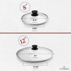 Cuisinel Cast Iron Skillet Set - Image 5