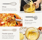 Silicone Cooking Utensils Set, NCUE 35 Pcs Kitchen Utensils Set - Image 6