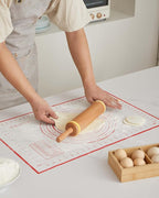 Classic Wood Rolling Pin, Pasta Roller - Image 7