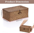 Sumnacon Small Wicker Basket - Image 3