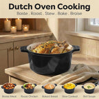 Gotham Steel 5 Qt Lightweight Dutch Oven Pot - Image 10