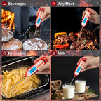 GLVSAE Digital Meat Thermometer Instant Readings in 1-2 Seconds Food Thermometer - Image 3