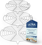 Ultra Cuisine 3 Set Round Cooling Racks by UltraCuisine