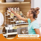 Spice Rack Organizer for Cabinet, 4 Tiered Spice Rack Organizer, Tiered - Image 6