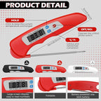 Xuhal 12 Pcs Digital Meat Thermometer - Image 2