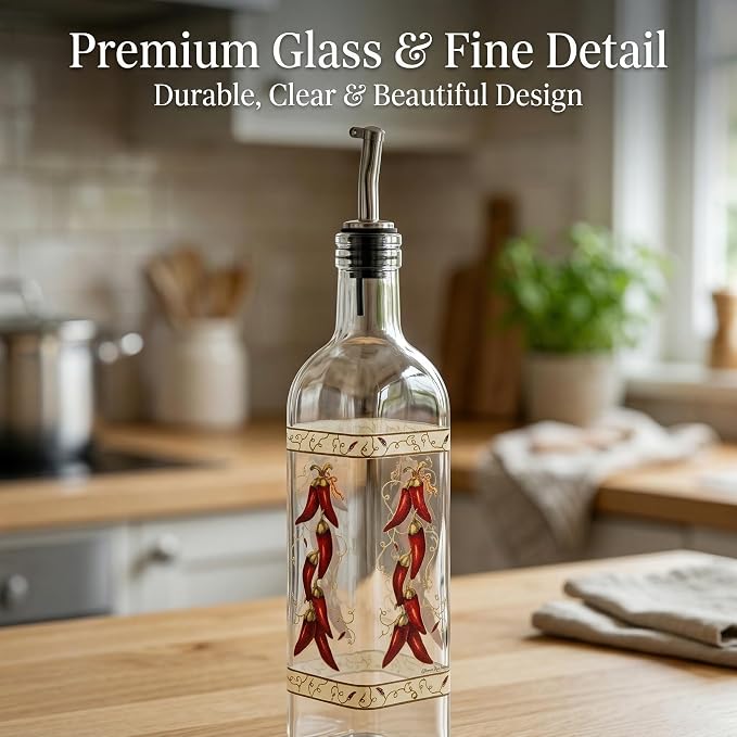Topadorn 17 oz Olive Oil Dispenser Bottle Set - Image 4